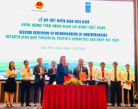 Ủy ban nhân dân tỉnh Bình Định ký kết Biên bản ghi nhớ hợp tác với UNDP Việt Nam