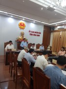 Lãnh đạo tỉnh chủ trì Hội nghị 6 tháng