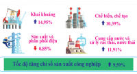 Chỉ số sản xuất công nghiệp 5 tháng đầu năm 2024