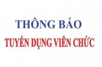 Tuyển dụng viên chức tại Trung tâm Xúc tiến đầu tư trực thuộc Sở Kế hoạch và Đầu tư năm 2024