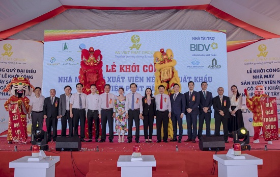 Lễ khởi công Nhà máy sản xuất viên nén xuất khẩu An Việt Phát Tây Sơn