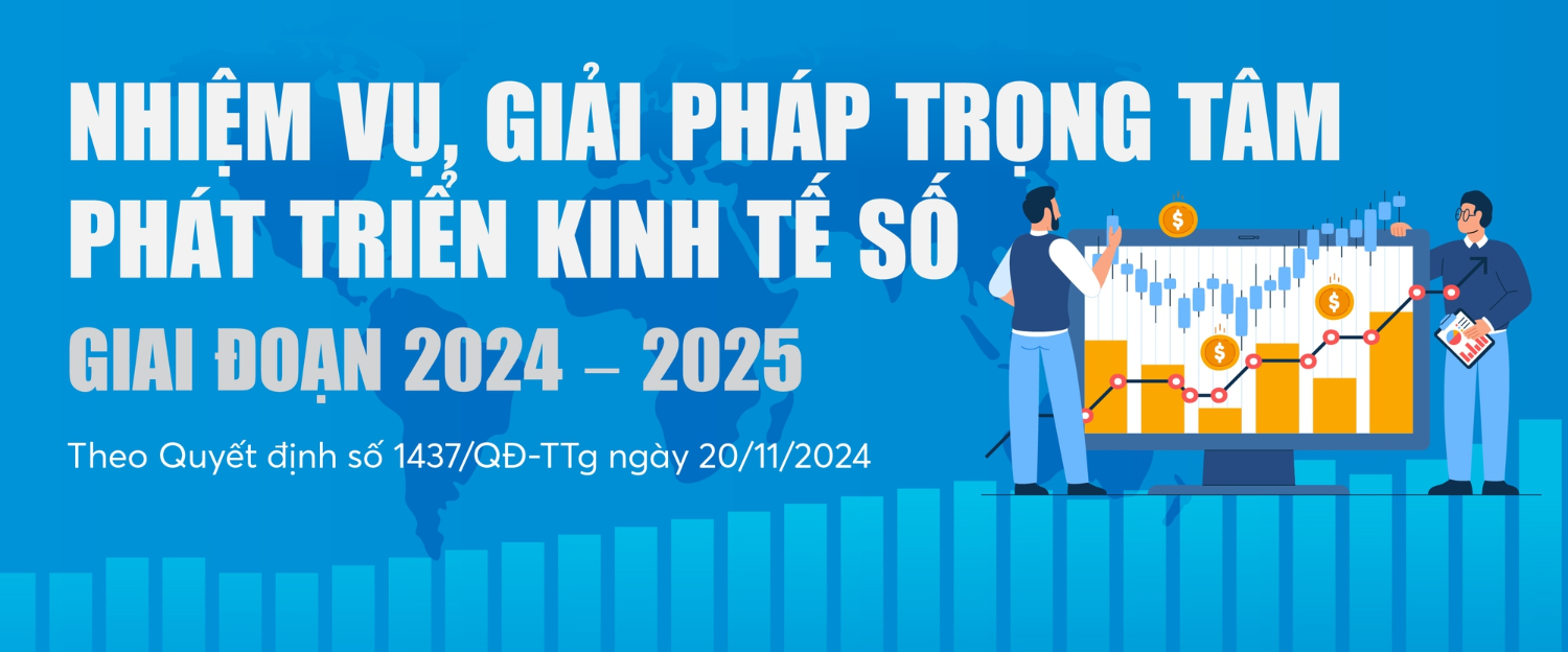 Nhiệm vụ, giải pháp trọng tâm phát triển kinh tế số giai đoạn 2024 - 2025